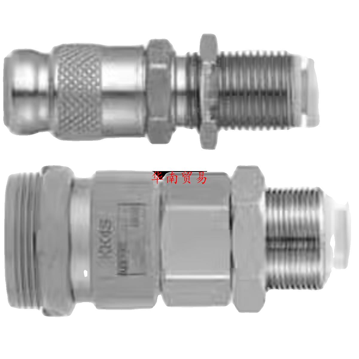 日本正品带单向阀快速接头KK3P-04H、现货！原装正品