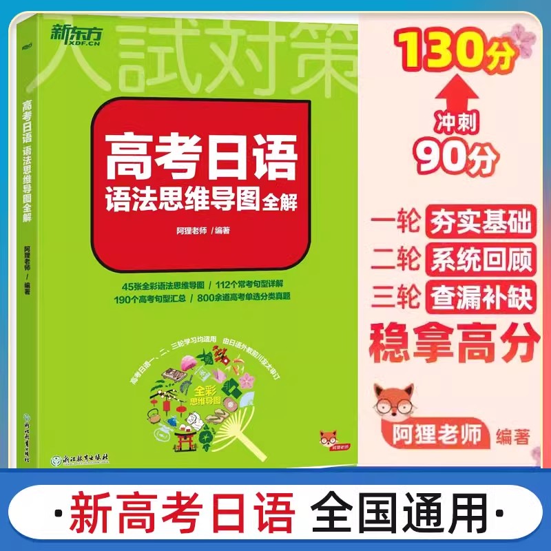 官方正版高考日语法思维