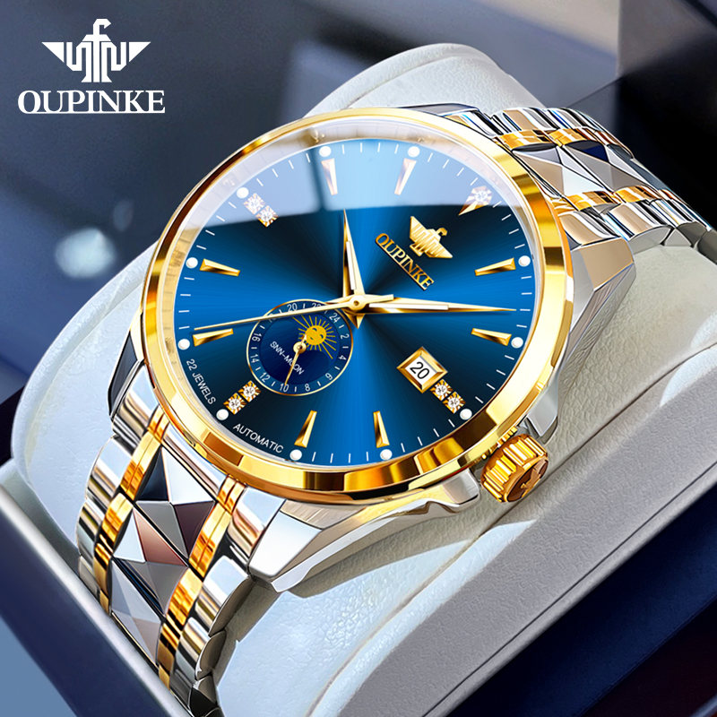 张智霖代言正品全自动机械腕表