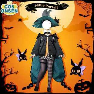 彩虹社EN虚拟主播cos服Ethyria Millie Parfait cosplay服装