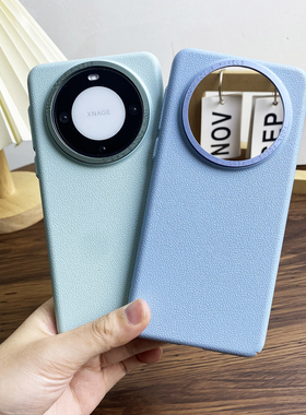 适用华为Mate70磨砂荔枝纹手机壳60Pro+金属镜框保护套mate60RS抗指纹纯色高级70PPRO+防摔男女保时捷