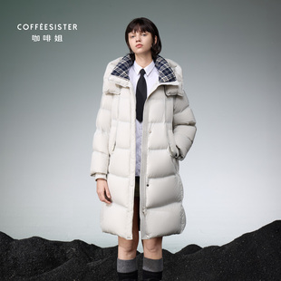 长款O型双开口拉链羽绒服CAJD1890