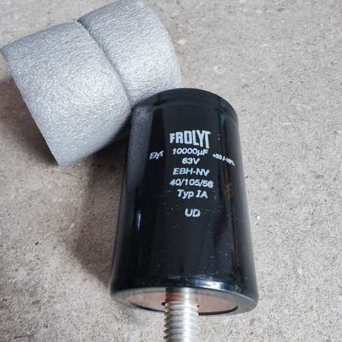 议价德国FROLYT电容，单只！63V10000uf ，50*8可维修