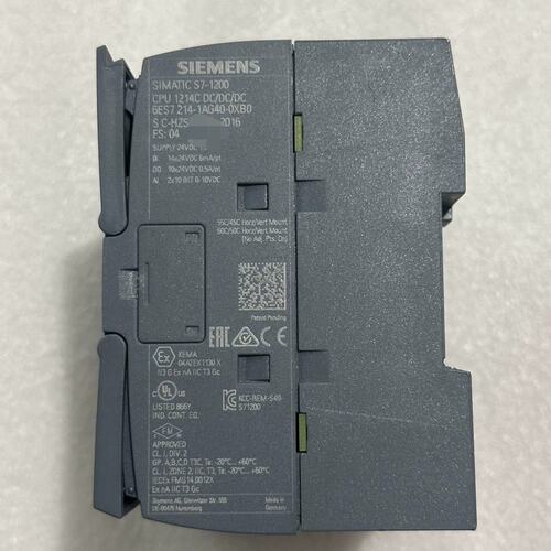 议价S7-1200 CPU 1214C，型号6ES7 21可维修