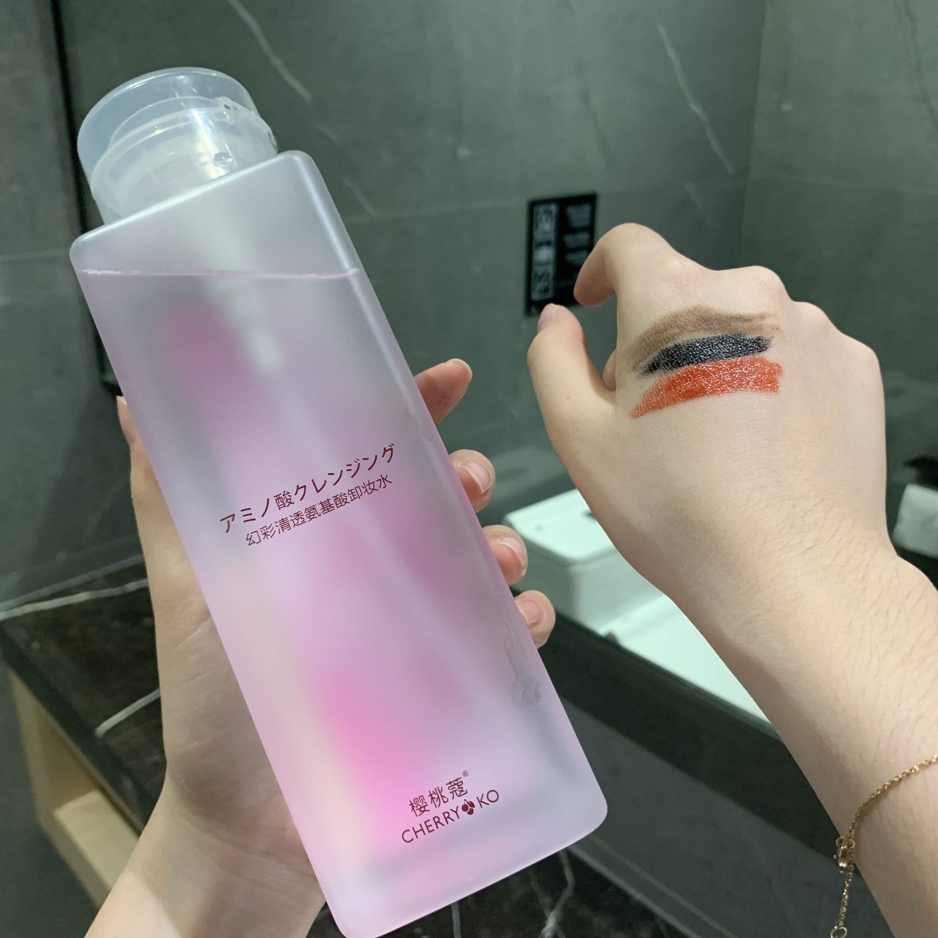 大容量正品卸妆水脸部温和清洁卸妆液乳眼唇脸学生按压瓶女