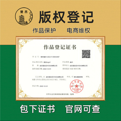 版权登记美术图片服装文字