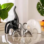 饰品 现代简约招财大象摆件客厅电视柜办公室家居酒柜 装 高端大气