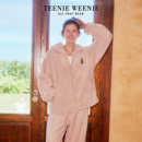 刺绣家居服套装 加厚连帽保暖男士 秋冬季 TeenieWeenie小熊睡衣女款