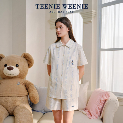 TeenieWeenie小熊A类纯棉睡衣