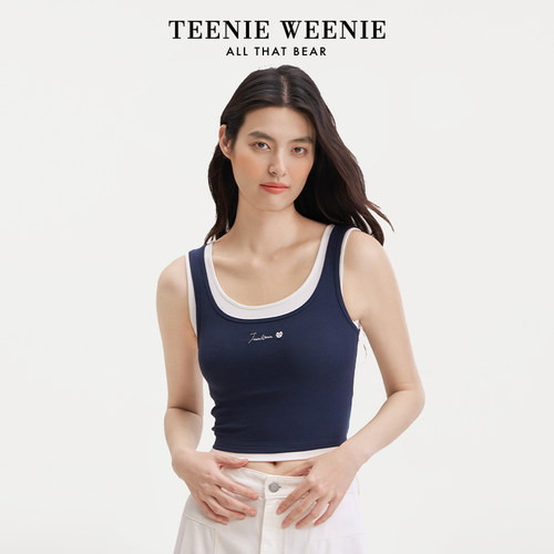 TeenieWeenie小熊吊带背心