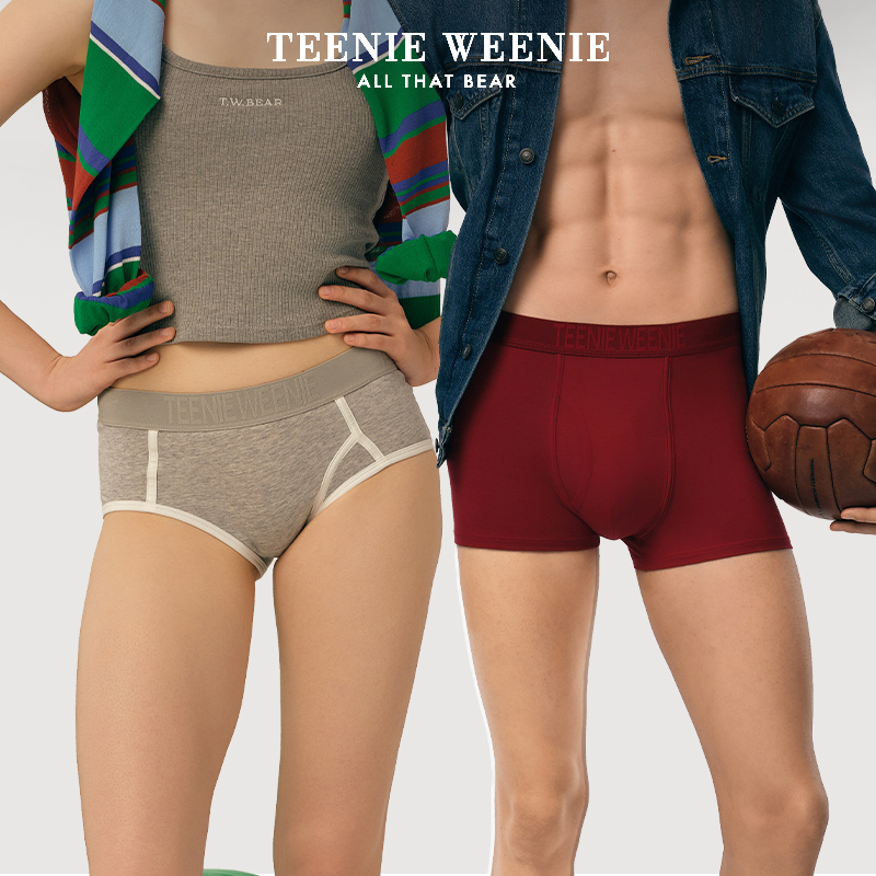 TeenieWeenie小熊情侣纯棉内裤