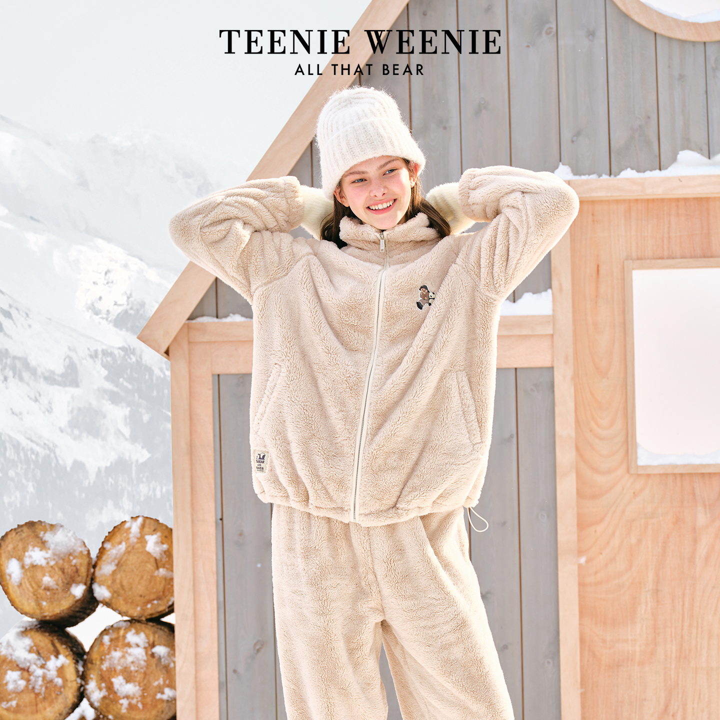 TeenieWeenie闲日柔彩家居服