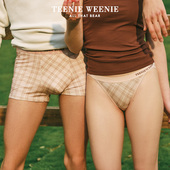 薄 夏季 TeenieWeenie小熊男女士内裤 纯棉裆情侣节日送礼三角平角裤