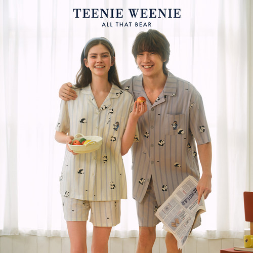TeenieWeenie小熊情侣睡衣夏季