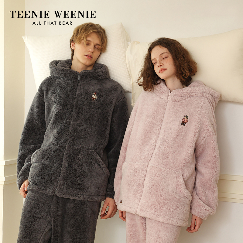 TeenieWeenie睡衣女北极绒家居服
