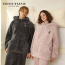 家居服套装 加厚连帽保暖男士 情侣 秋冬季 TeenieWeenie小熊睡衣女款