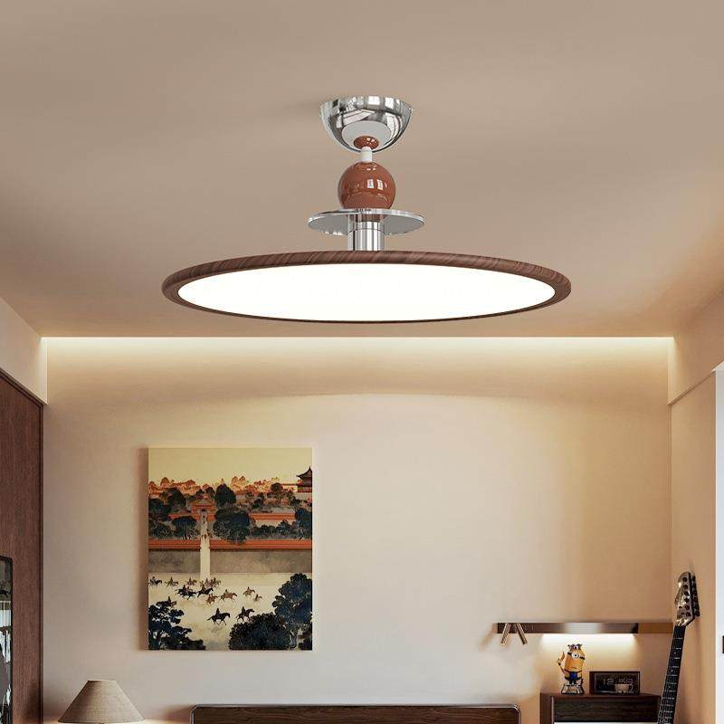极简超薄飞碟主卧室灯法式奶油风书房灯中古风房间吸顶灯,家装灯饰光源,客厅吸顶灯,淘宝优惠券,粉丝福利购,淘宝优惠卷