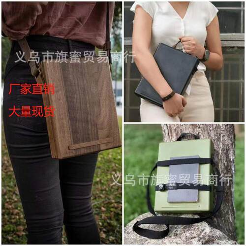 热销2000+现货 Writers Messenger Wood Box 作家信使木盒公文箱
