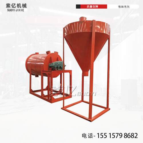 1000砂浆干粉搅拌机 双螺带腻子粉混合搅拌机 自动进料粉体搅拌机