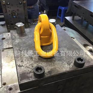 台湾YOKE进口起重万向旋转吊环8 加长型公制螺纹吊环索具 272原装