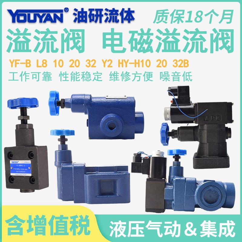HY YFEH YFDH溢流阀Y2DH YF-L8H L10H L20H L32H B10H B20H B32H
