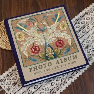 相册本纪念册家庭合照插页相簿拍立得收纳本6寸混合相册打印照片