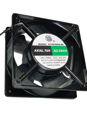 G12038HA3BL全新九龙HA2BL HA1BL HA2SL 12厘米 散热风机380V风扇