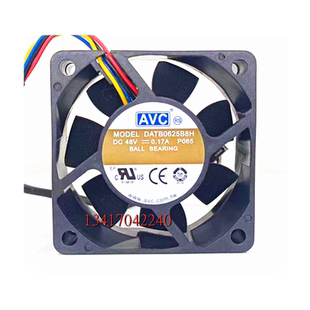 P065 48V 0.17A 全新原装 6CM厘米 DATB0625B8H 6025 散热风扇 AVC