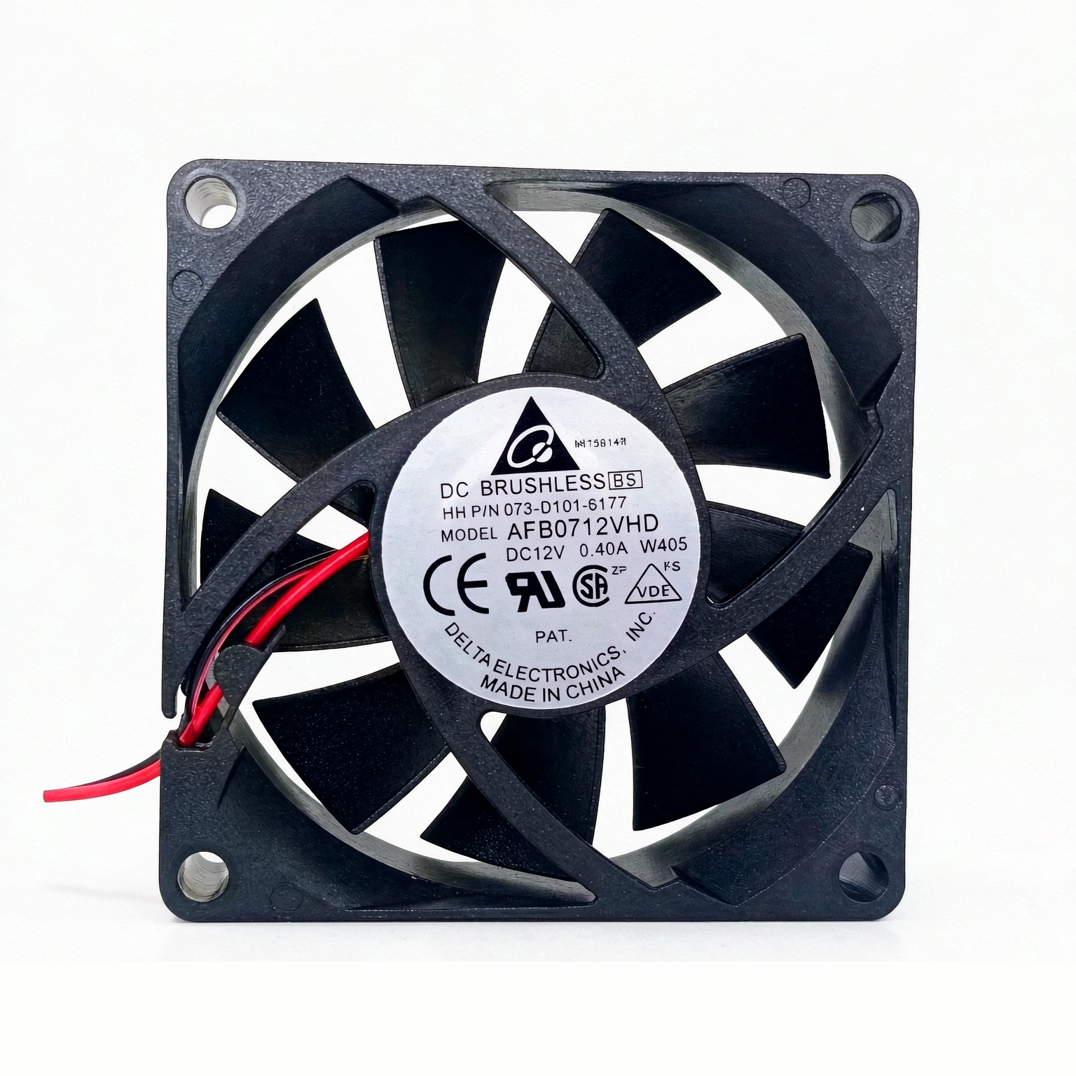 全新台达 AFB0712VHD 7CM 7020 12V 0.40A cpu散热器电源散热风扇