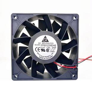 全新台达PFB1224EHE 12038 24V 1.08A 12cm厘米 变频器电焊机风扇