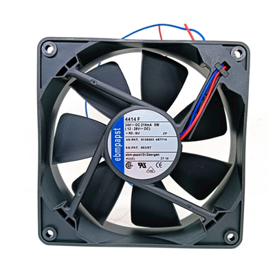 全新EBMpapst 4414F 24V 5W 12025 12CM/厘米 2线 变频器散热风扇