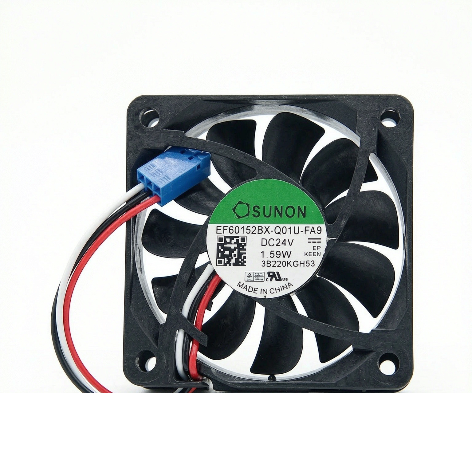 SUNON建准 EF60152BX-Q01U-FA9 DC24V 1.59W 6cm厘米 3线散热风扇