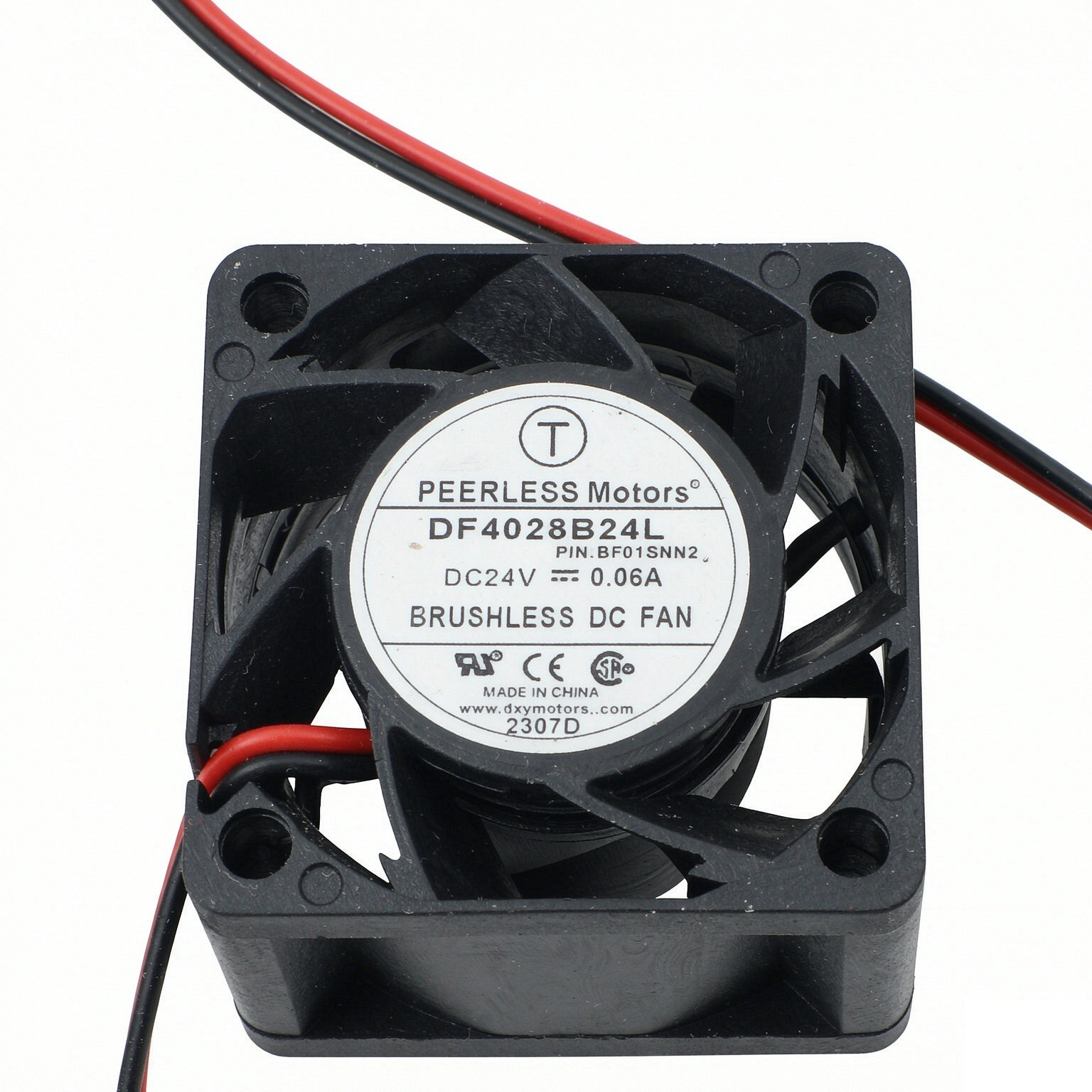 全新T DF4028B24L 4028 4CM厘米 DC24V 0.06A 双滚珠轴承散热风扇