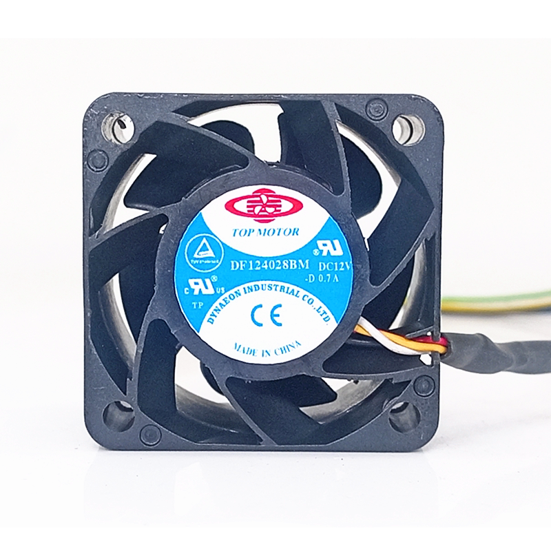 全新TOPMOTOR DF124028BM DC12V 0.7A 4028 4CM厘米 电源散热风扇