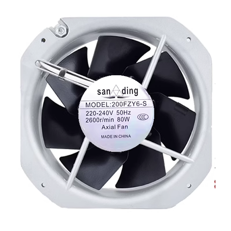 san ding三鼎 200FZY6-S 220V 50Hz 80W 22580 全金属耐高温风扇