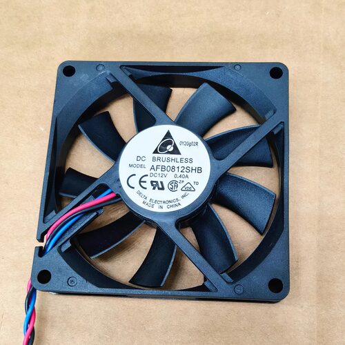 全新台达 AFB0812SHB 8015 12V 0.40A 8cm大风量机箱电源散热风扇