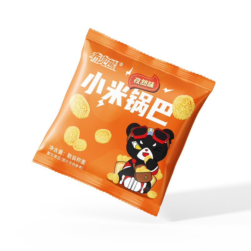 布兜熊【大箱】门店同款网红办公锅巴嗨脆角小麻花休闲零食小吃
