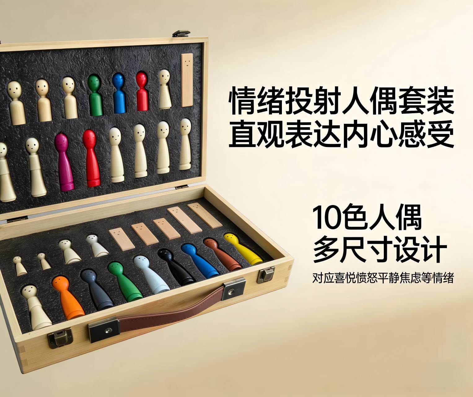 小物件心偶疗愈家排人偶海灵格