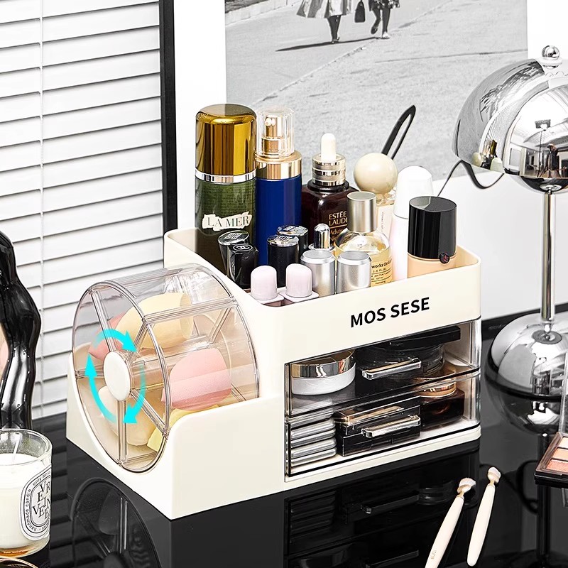 化妆品收纳盒大容量防尘整理箱