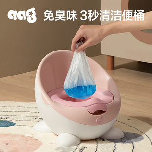 宝宝坐便器专用替换袋便便袋马桶凳清洁袋100只装 aag