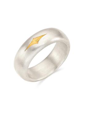 星芒守护情侣戒指韩版时尚