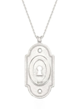 ITONOHA幸运钥匙银项链