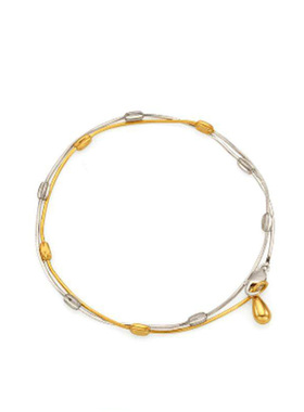 ITONOHANA双层蛇骨手链小众设计