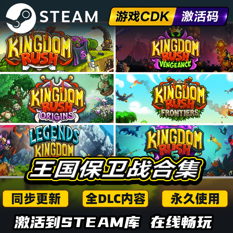 steam王国保卫战合集激活码CDKEY