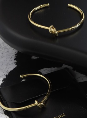 有品味小众设计感打结手镯女i