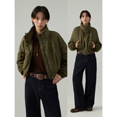 飞行夹克冬季 sameuoo散养文化「穹体」短款 轻薄羽绒服90鸭绒短款