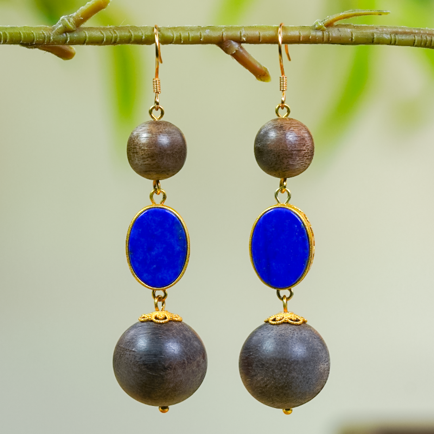 天然青金石耳环银镶嵌新中式古风女款时尚长款椭圆牌耳钩耳坠,饰品/流行首饰/时尚饰品新,沉香,淘宝优惠券,粉丝福利购,淘宝优惠卷