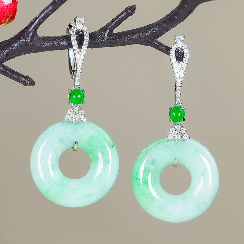 洛丽亚2025夏季新款甜甜圈耳环