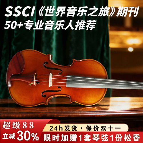 圣维斯小提琴1730欧料专业演奏级