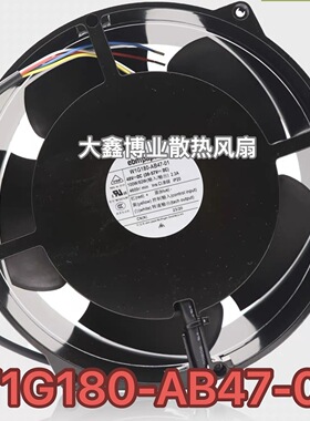 EBM德国W1G180-AB47-01/22/A01/40/08/20/24 48V机柜风机暴力风扇